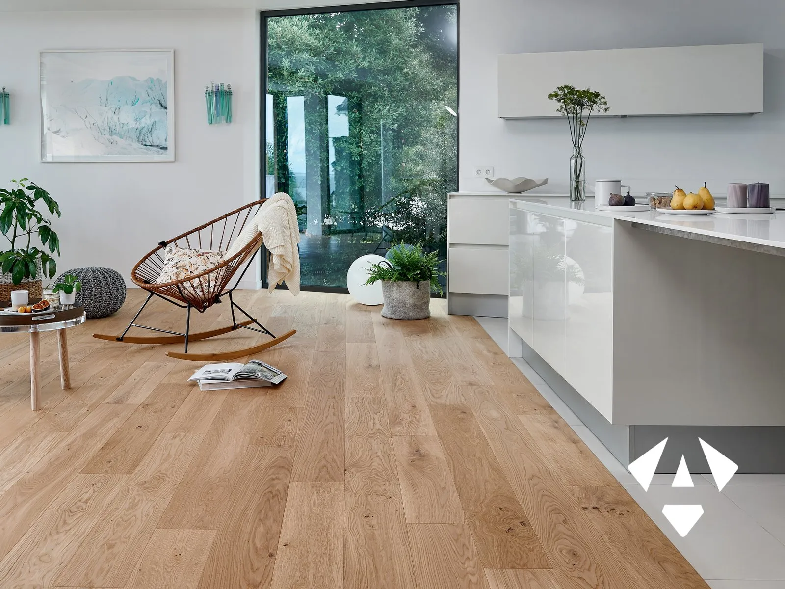 Projet de rénovation intérieure accompagné par LA BADINE avec le réseau Activ Travaux Premium